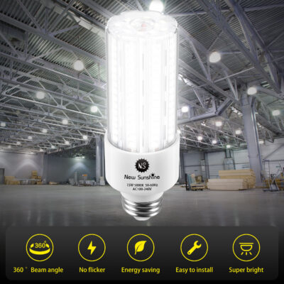 Suitable for Indoor and Outdoor Led Corn Lamp 15w Garage Construction