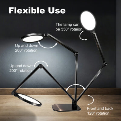 Sleeping LED Bulb Intelligent Lamp Fixture Household Bedroom Reading Desk Lamp for Night
